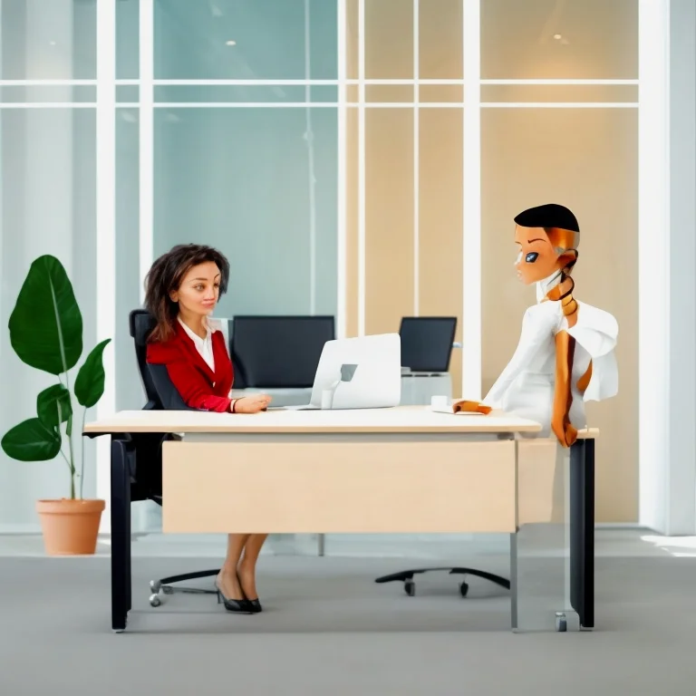 メンターとクライアントが対話するシーン